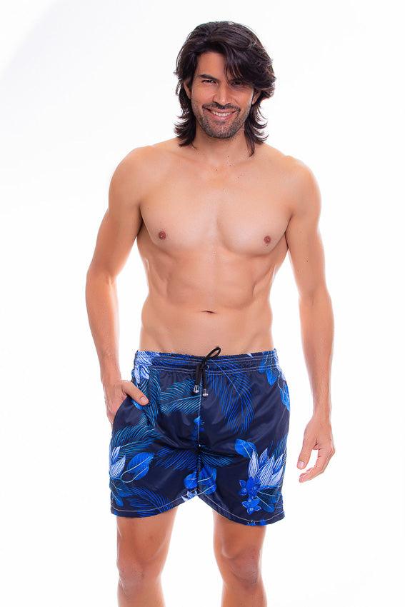 Pantaloneta de Hombre 0000 | Men's Swim Trunks Quick Dry Shorts with Pockets - Piel Canela Vestidos de baño Colombia