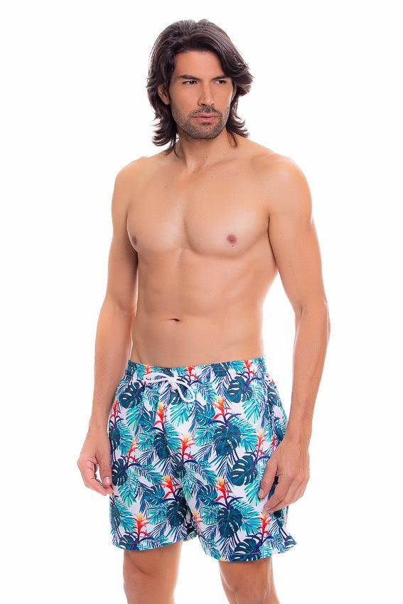 Pantaloneta de Hombre y niño 0000 | Men's Swim Trunks Quick Dry Shorts with Pockets - Piel Canela Vestidos de baño Colombia