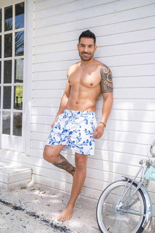 Men's Swim Trunks Quick Dry Shorts with Pockets