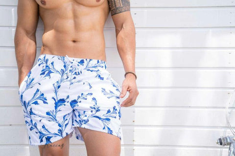 Men's Swim Trunks Quick Dry Shorts with Pockets
