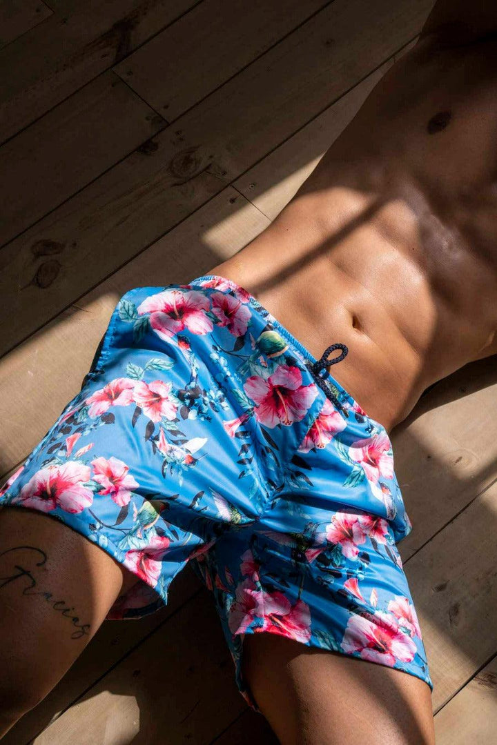 Pantaloneta de Hombre 75 | Men's Swim Trunks Quick Dry Shorts with Pockets 75 - Piel Canela Vestidos de baño Colombia