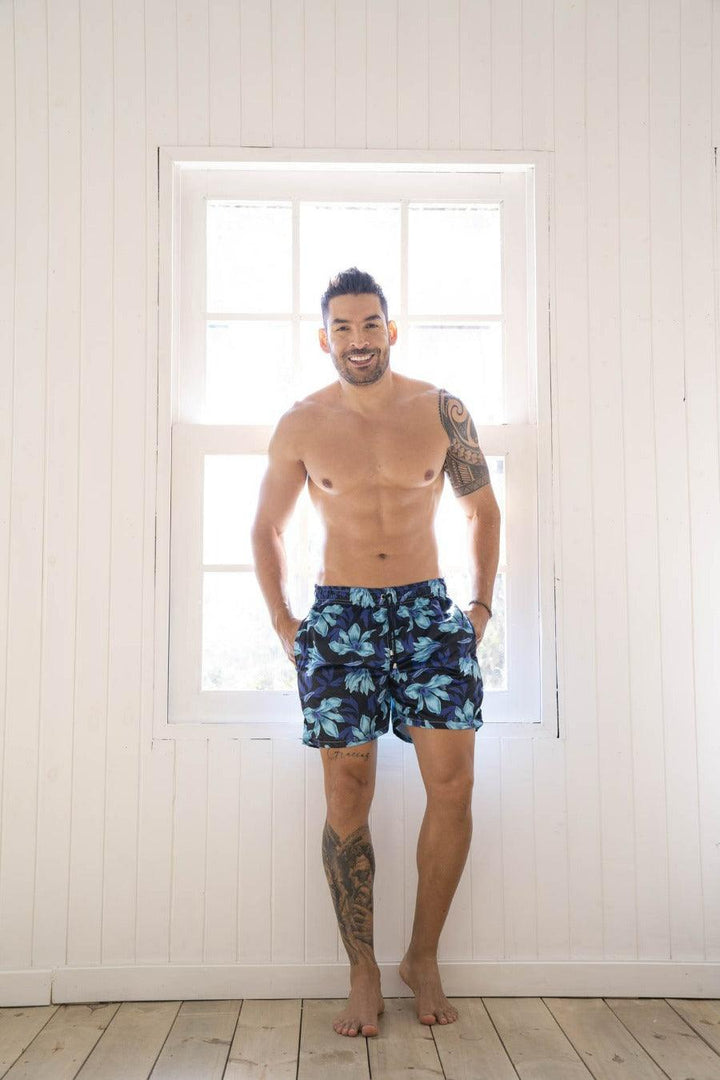 Pantaloneta de Hombre | Men's Swim Trunks Quick Dry Shorts with Pockets - Piel Canela Vestidos de baño Colombia