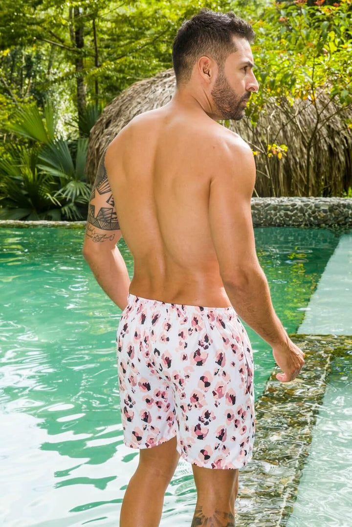Pantaloneta de Hombre - 0508 | Men's Swim Trunks Quick Dry Shorts with Pockets 0508 - Piel Canela Vestidos de baño Colombia