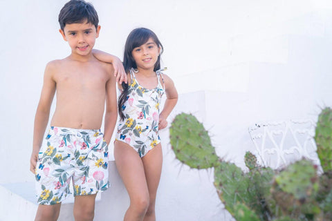 Vestido de Baño entero para  Niña 7017  76 | Girls Swimwear 7017 76