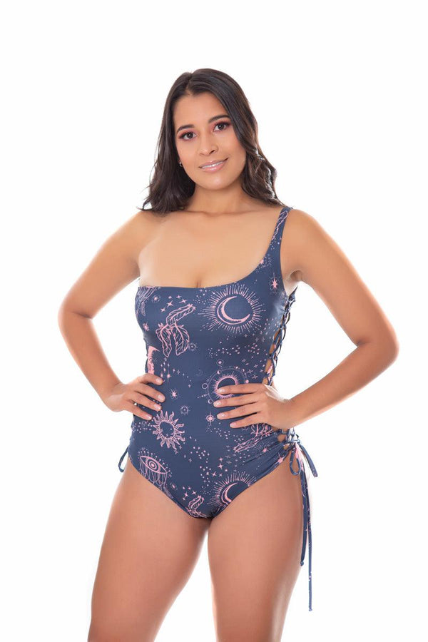 Vestido de baño entero 3029| One piece Swimwear 3029 - Piel Canela Vestidos de baño Colombia