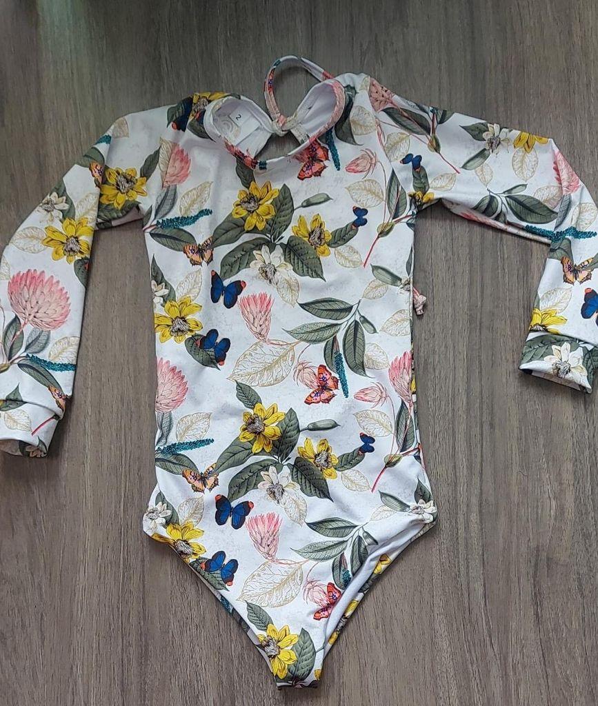 Fato de banho completo para meninas 7017 76 Roupa de banho para