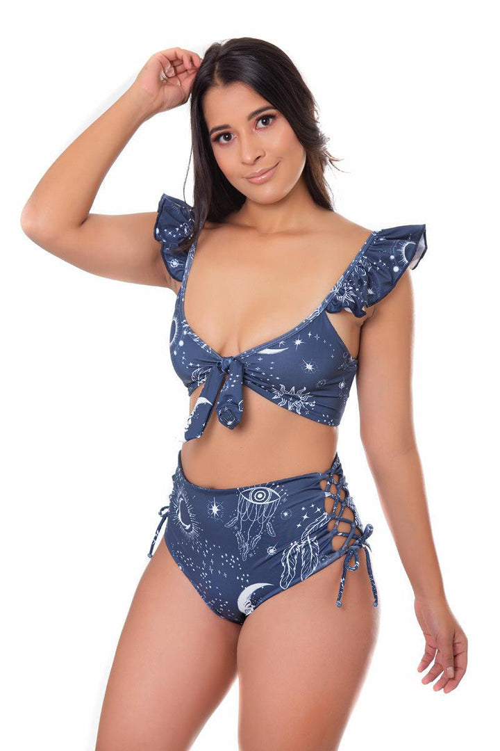 Vestido de Baño Dos Piezas 8065 | Two pieces Swimwear 8065 - Piel Canela Vestidos de baño Colombia
